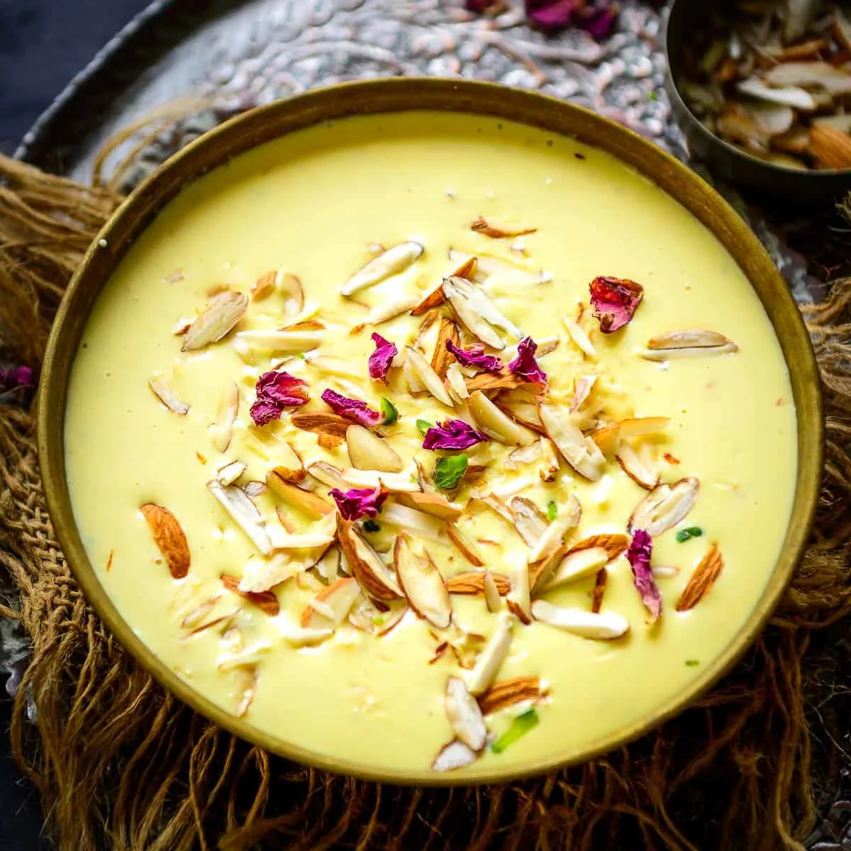 Badami Kheer with Puda