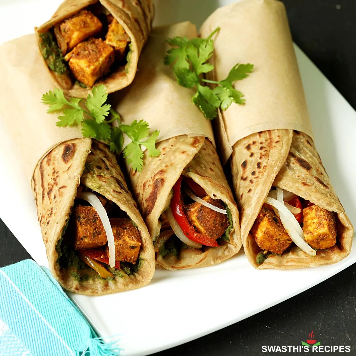 Paneer Chicken Roll