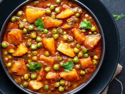 Punjabi Aloo Matar Masala